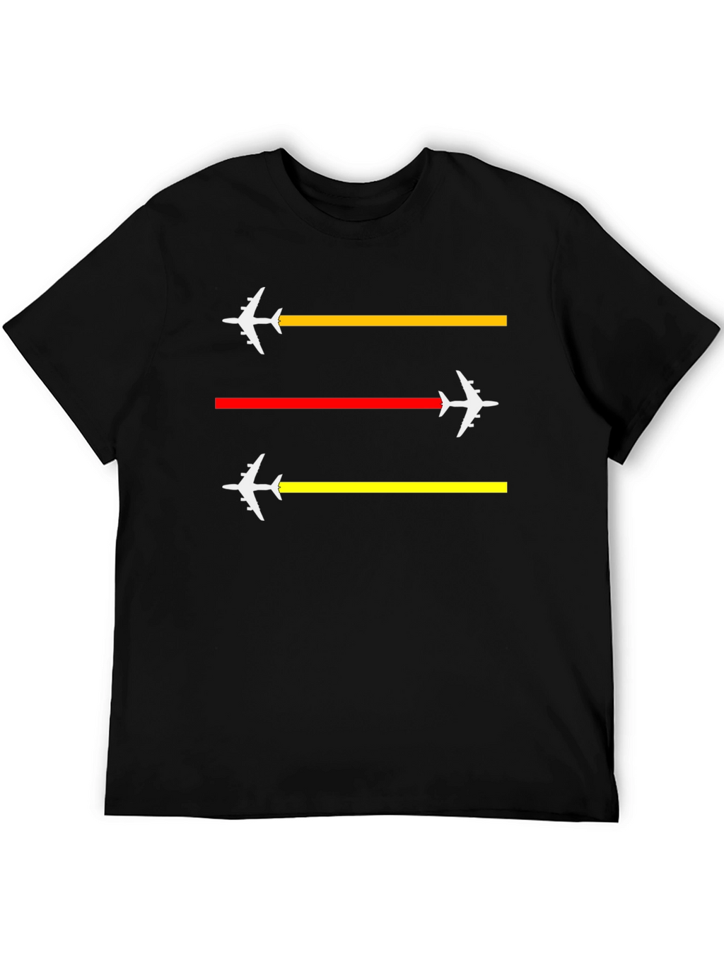 Airplane Trail T-Shirt - Aviation Lover Tee