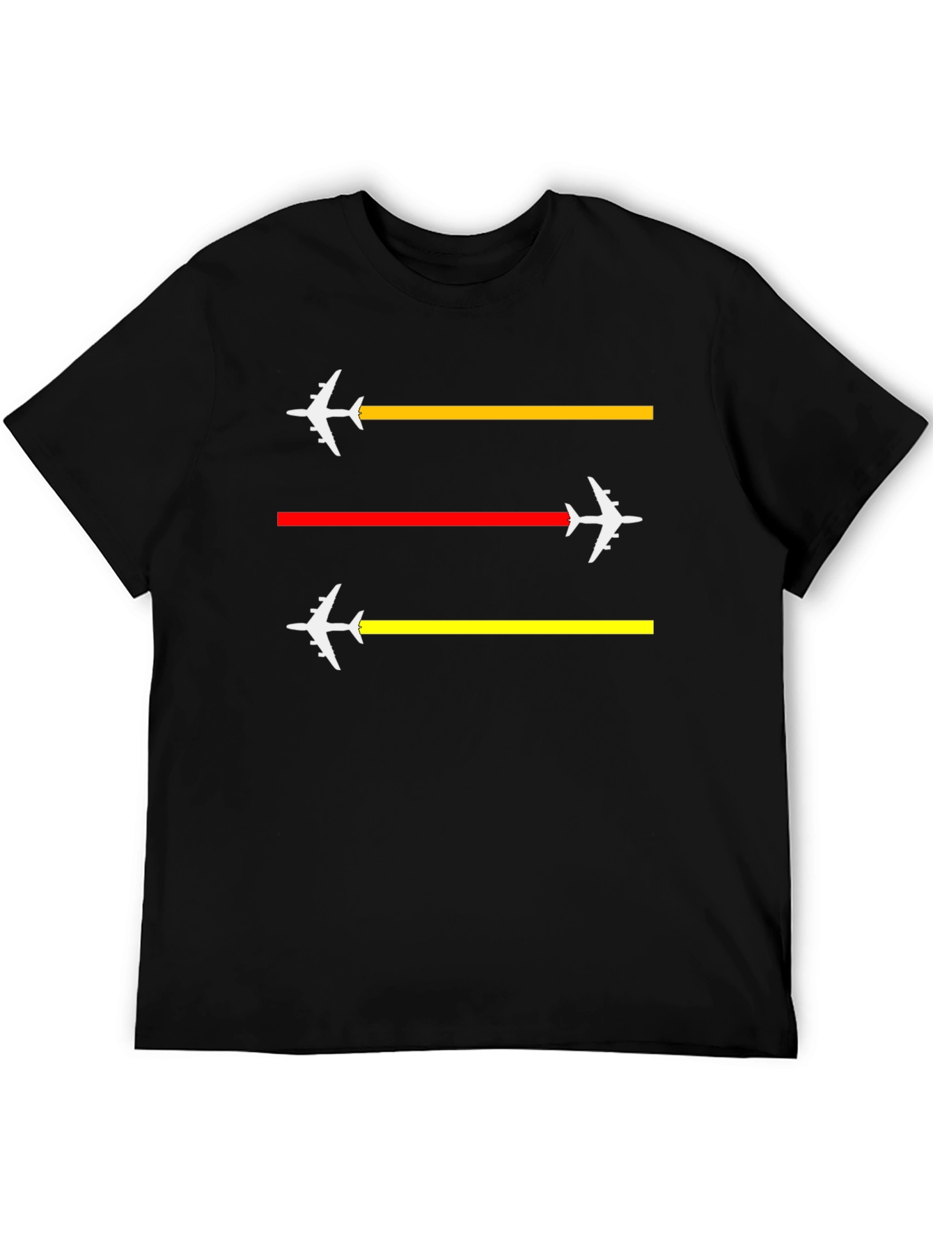 Airplane Trail T-Shirt - Aviation Lover Tee