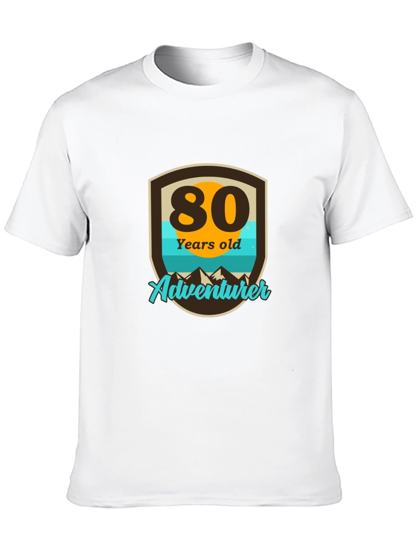 80th Birthday Adventurer T-Shirt