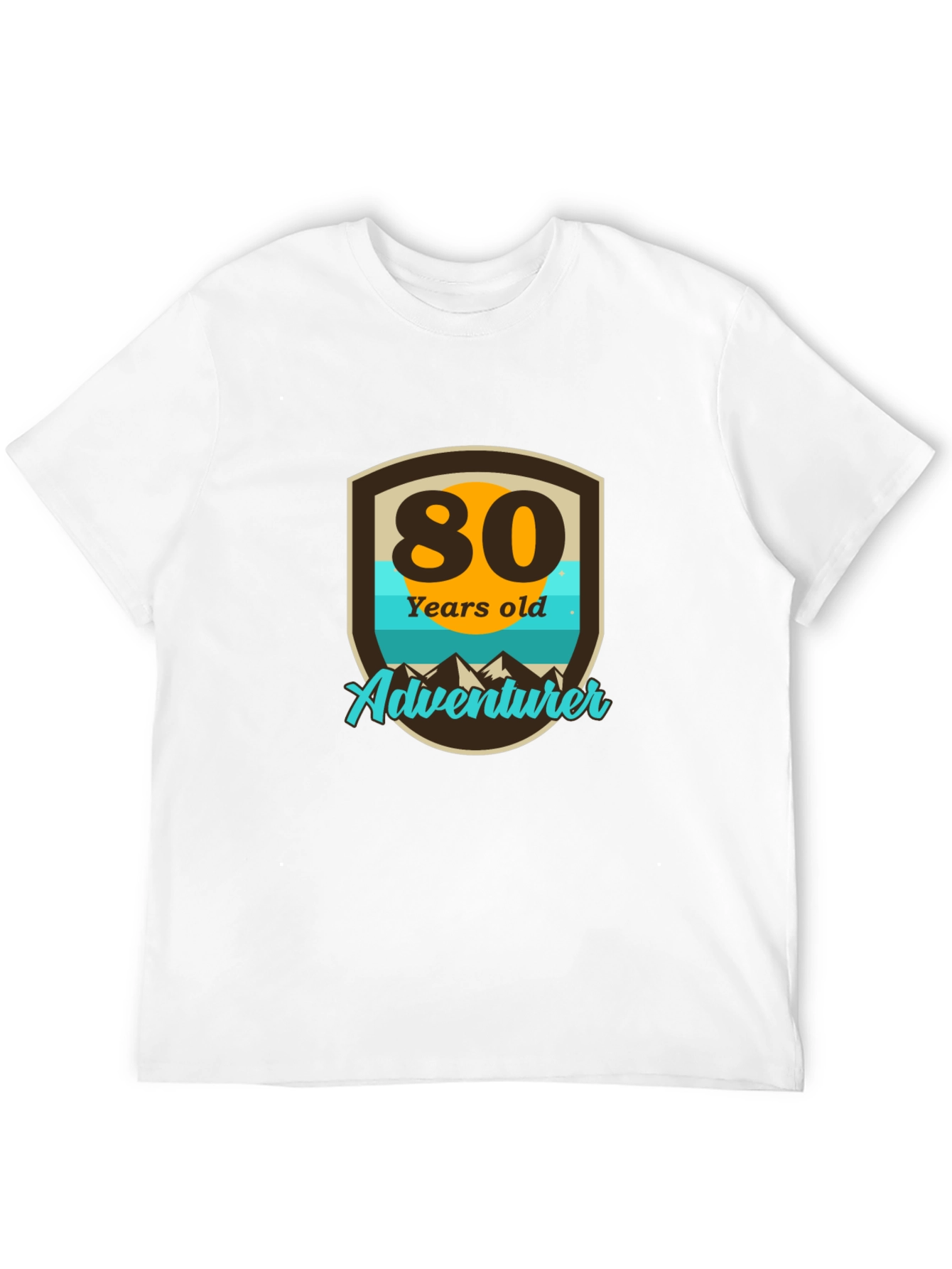 80th Birthday Adventurer T-Shirt