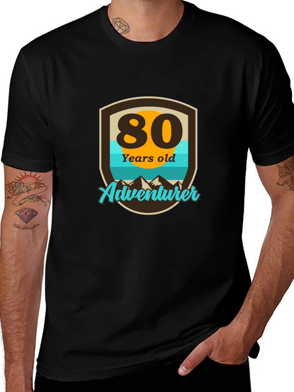 80th Birthday Adventurer T-Shirt