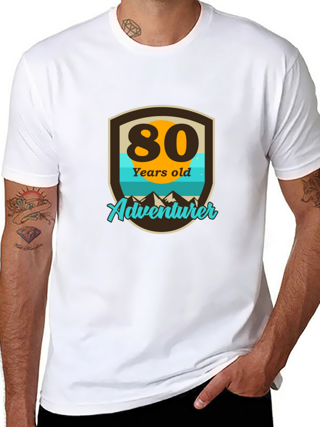 80th Birthday Adventurer T-Shirt