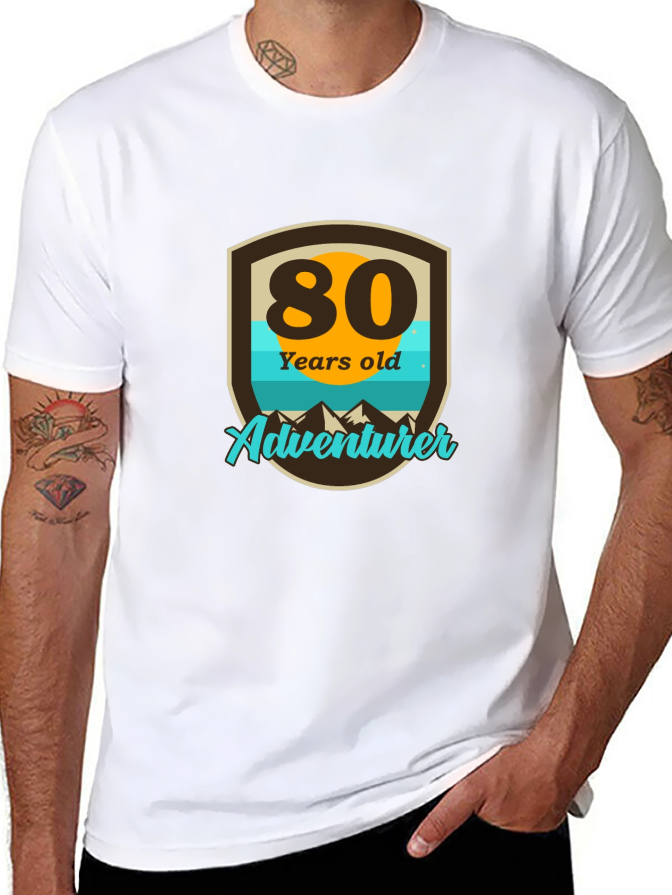 80th Birthday Adventurer T-Shirt