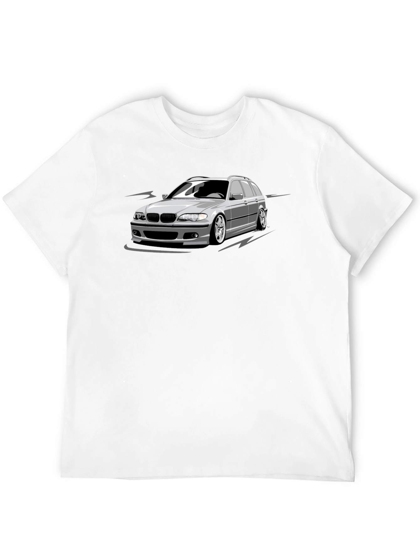 Black Car Graphic T-Shirt