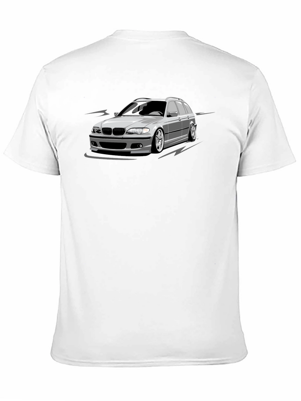 Black Car Graphic T-Shirt
