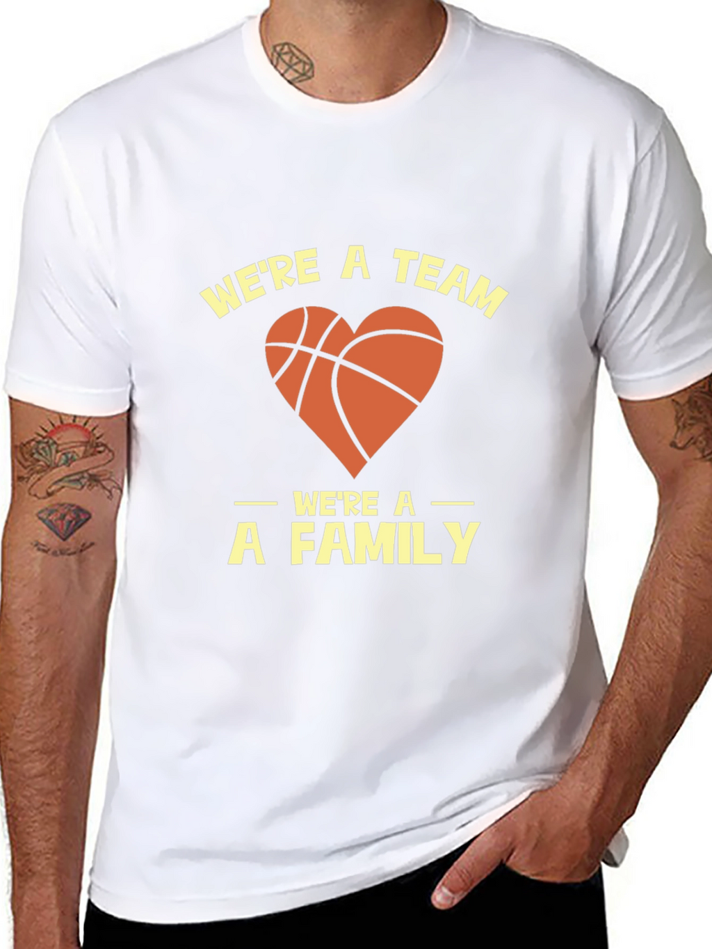 Basketball Family Team T-Shirt