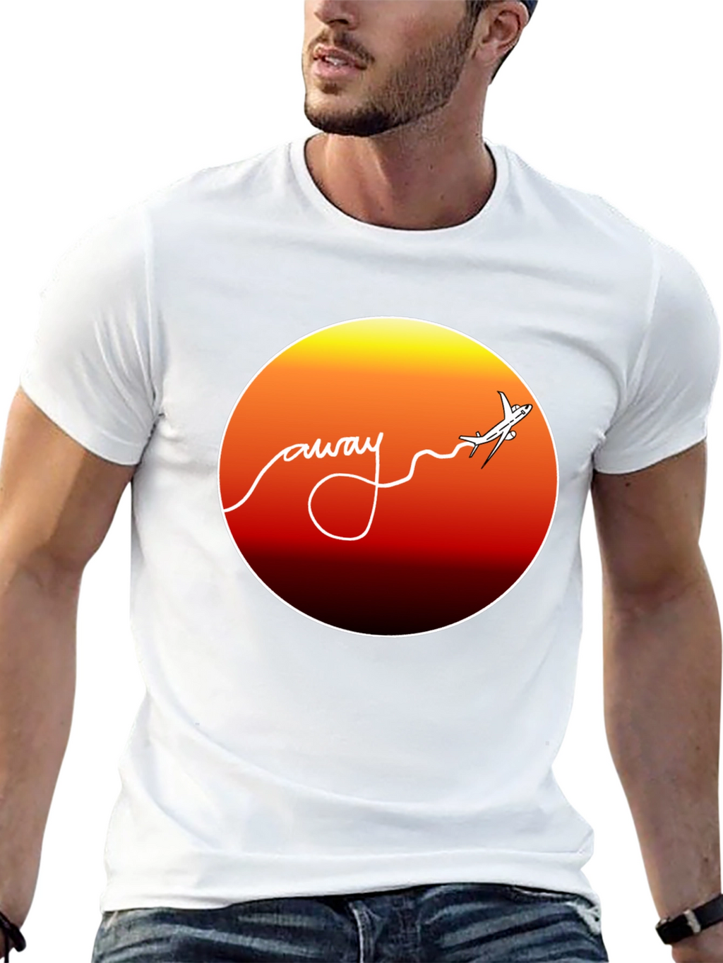 Away Graphic Tee - Flight Design T-Shirt