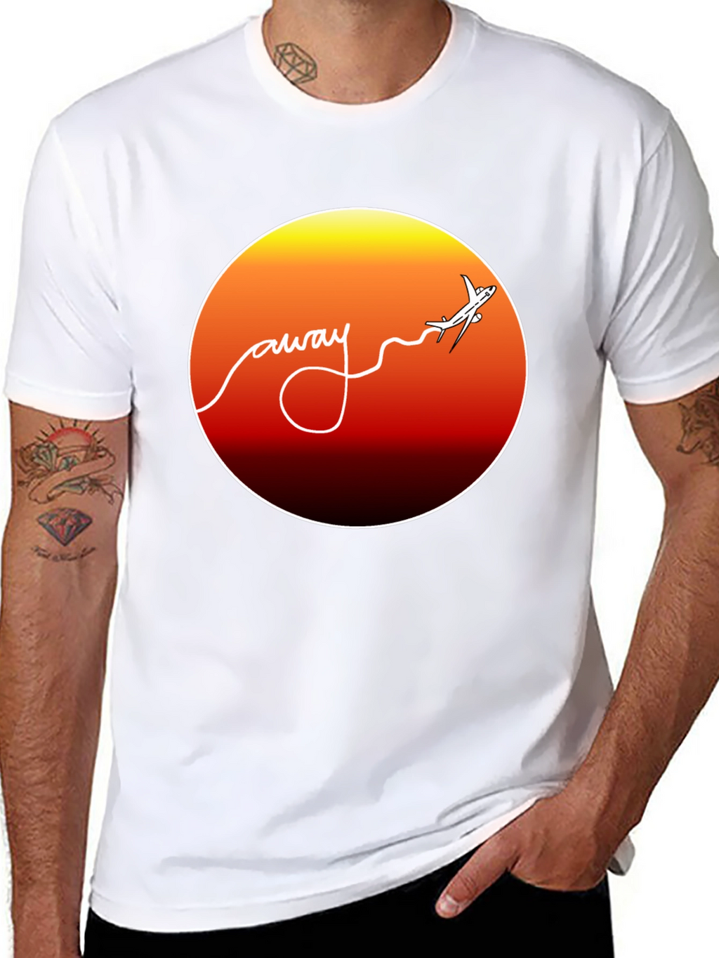 Away Graphic Tee - Flight Design T-Shirt