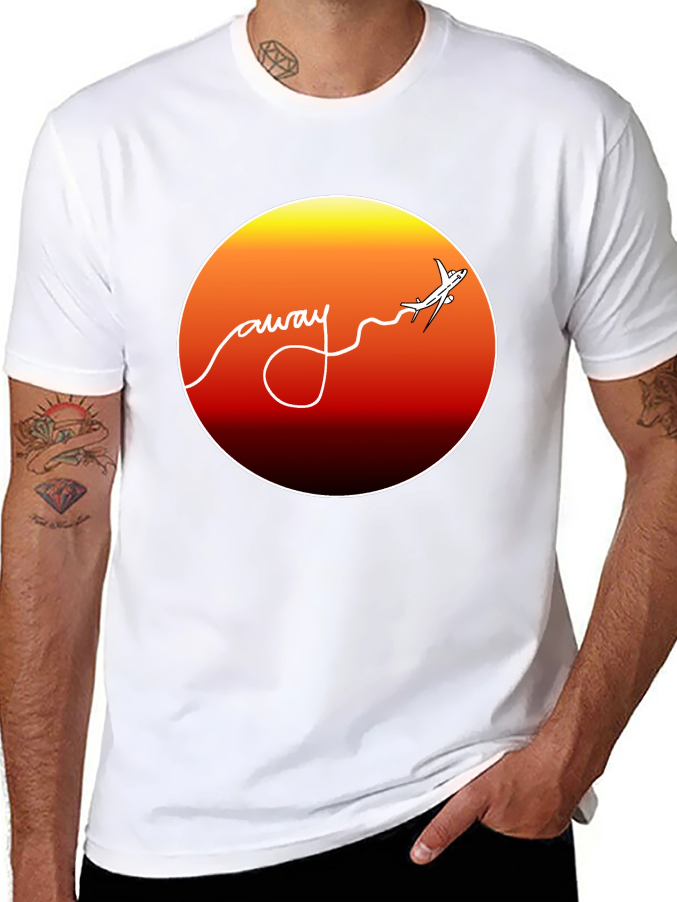 Away Graphic Tee - Flight Design T-Shirt