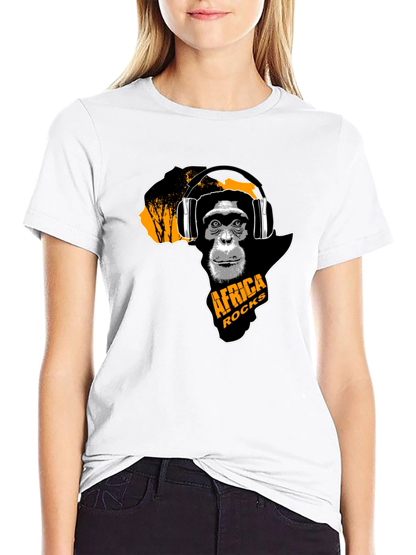 Africa Rocks Graphic T-Shirt