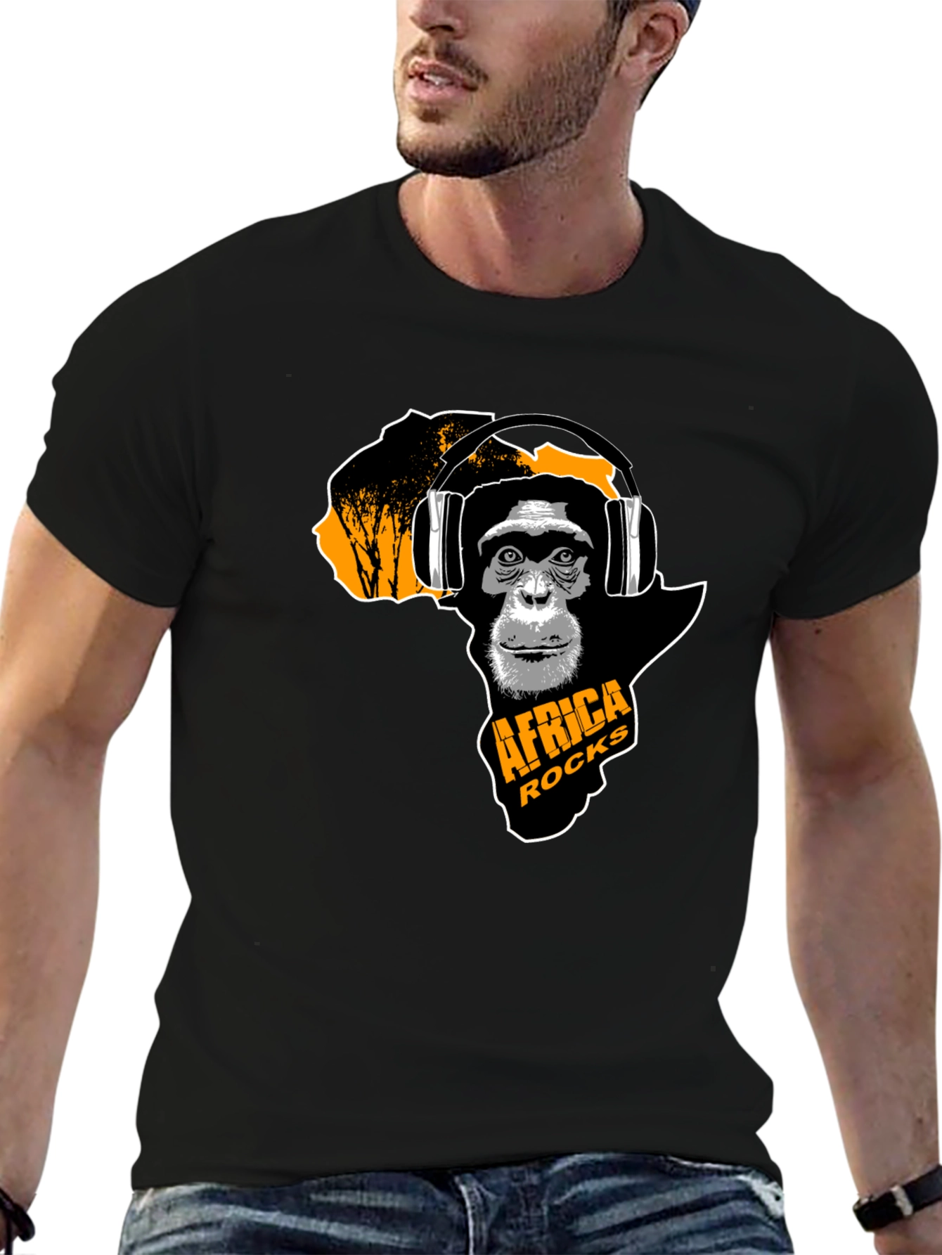 Africa Rocks Graphic T-Shirt