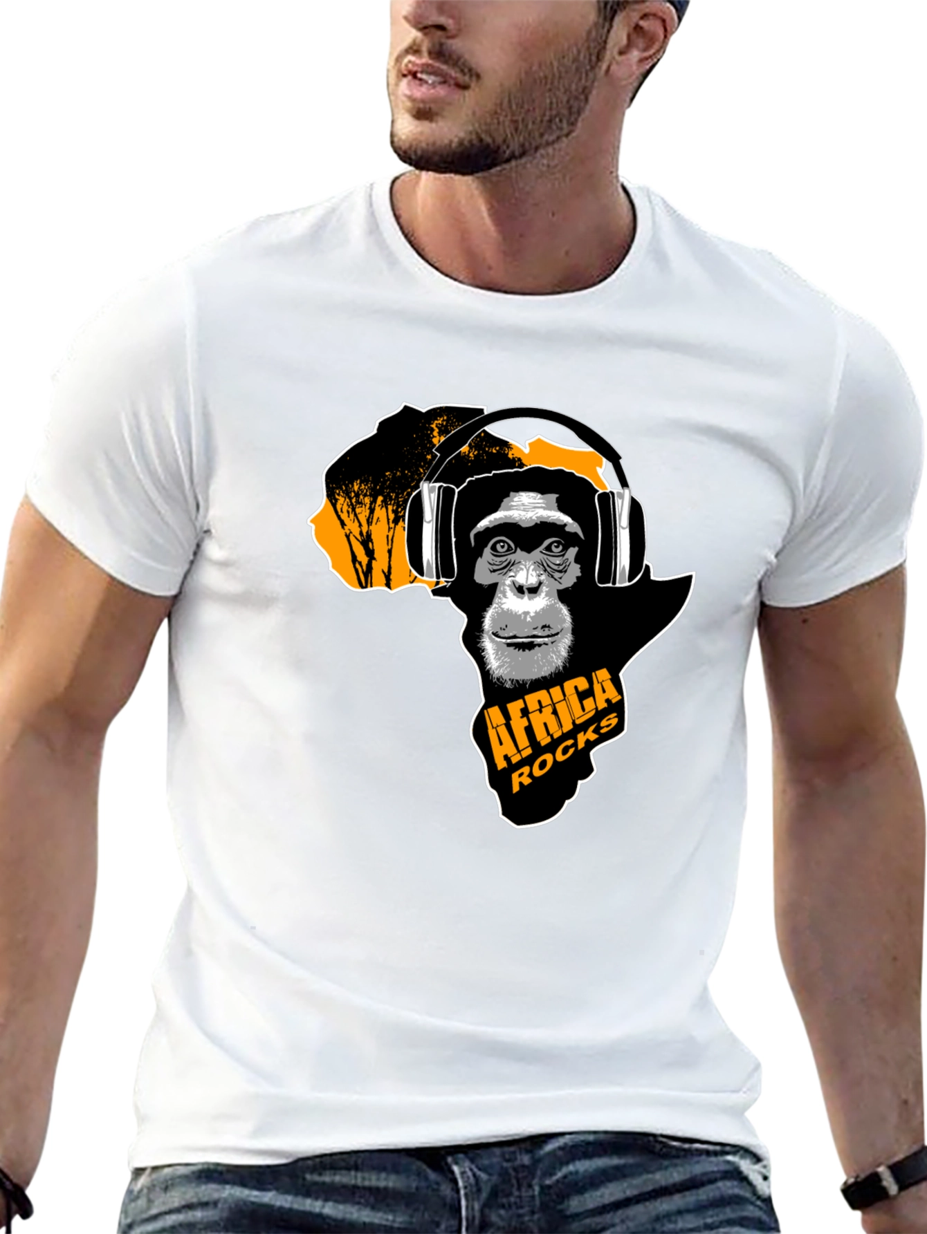 Africa Rocks Graphic T-Shirt