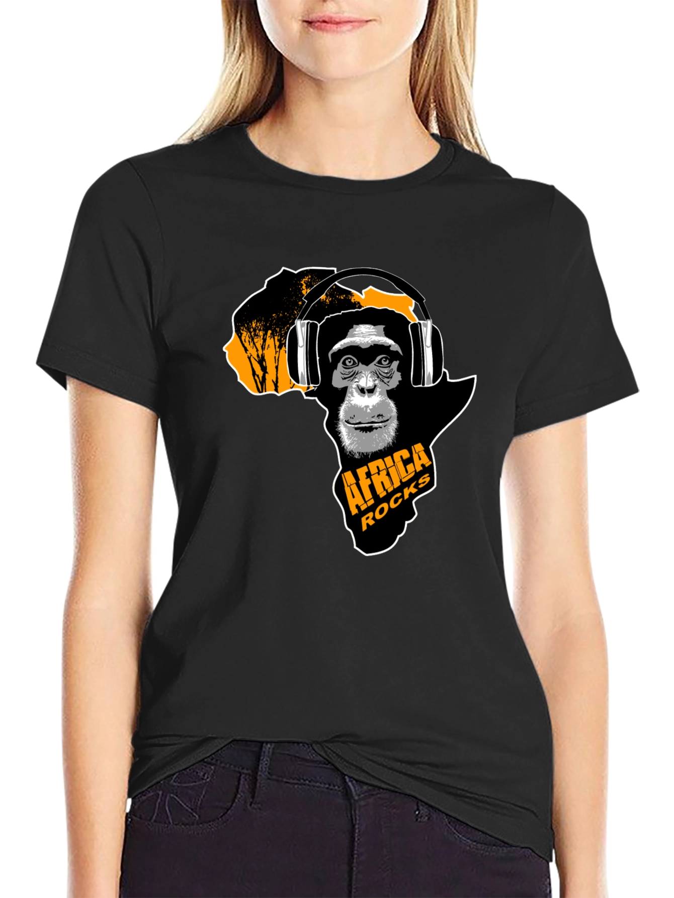 Africa Rocks Graphic T-Shirt