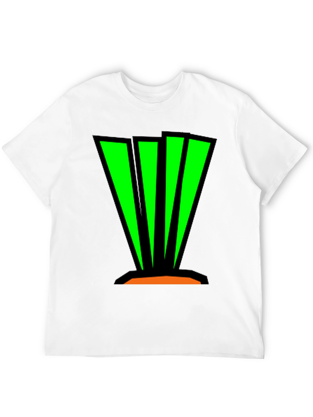 Abstract Graphic Tee - Bold Green Design