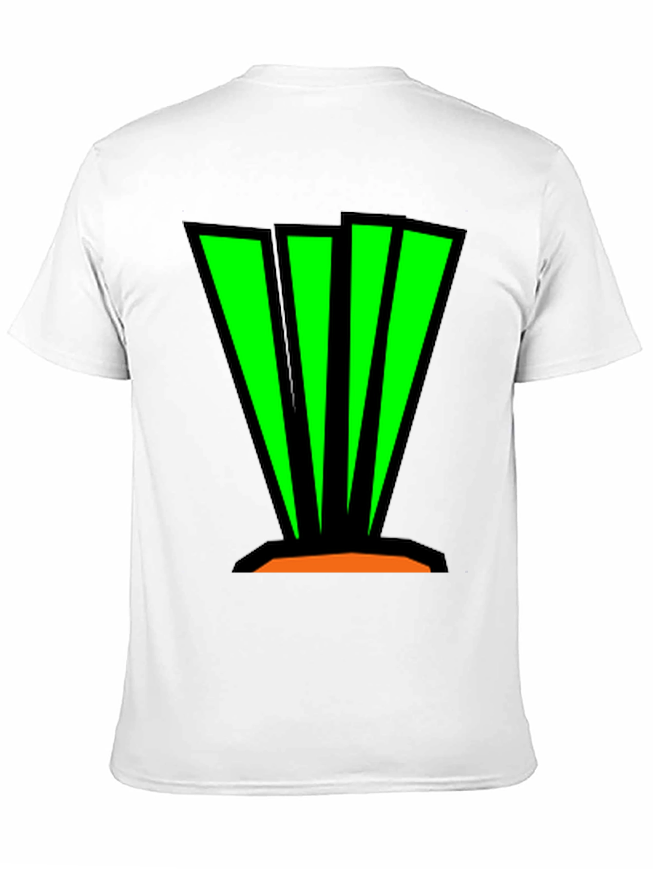 Abstract Graphic Tee - Bold Green Design
